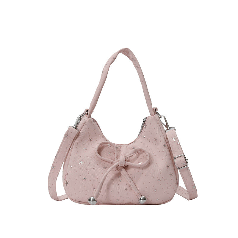 WoDecorative Star-Patterned Hobo Bag Kalsten