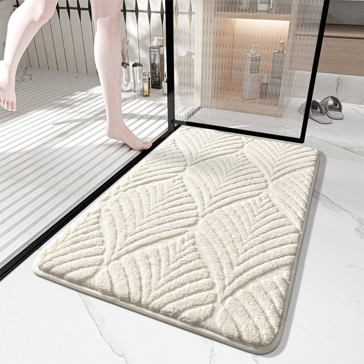 Soft and Absorbent Bathroom Mat Kalsten