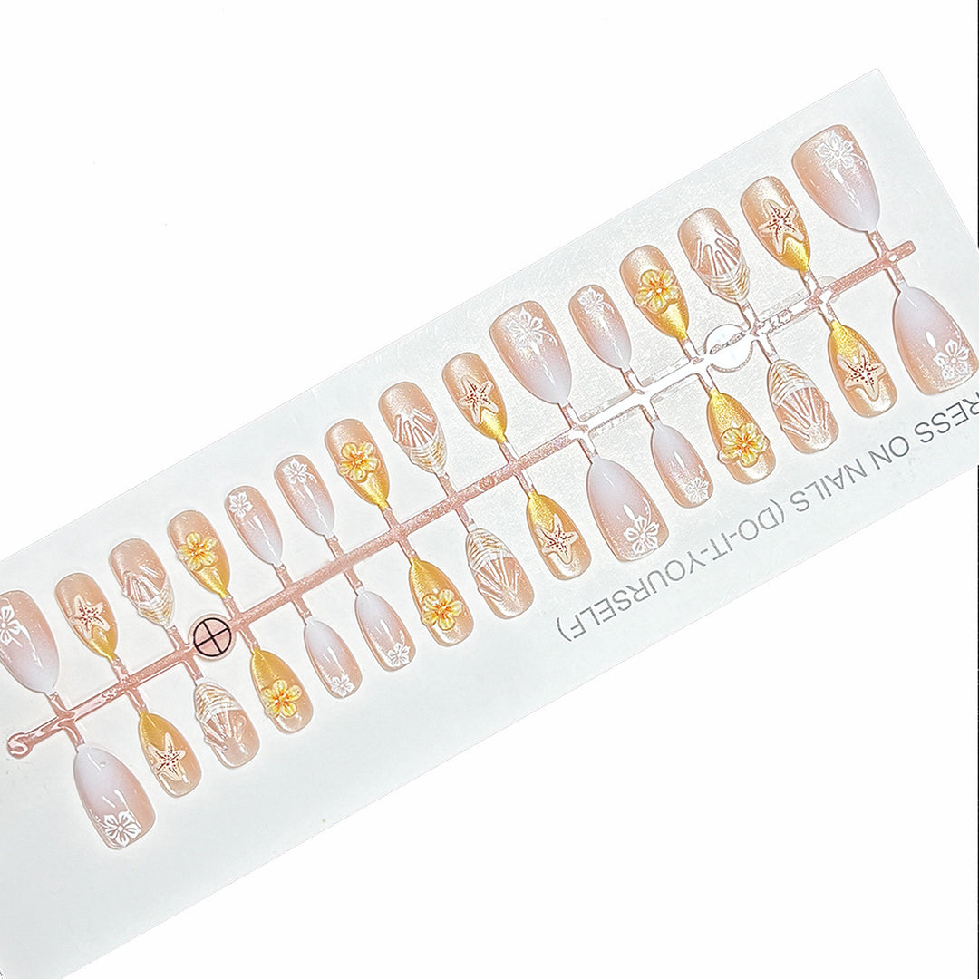 Artistic Themed Press-On Nail Collection Kalsten