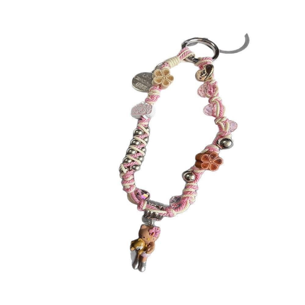 Decorative Beaded Charm Keychain Kalsten 1790135678