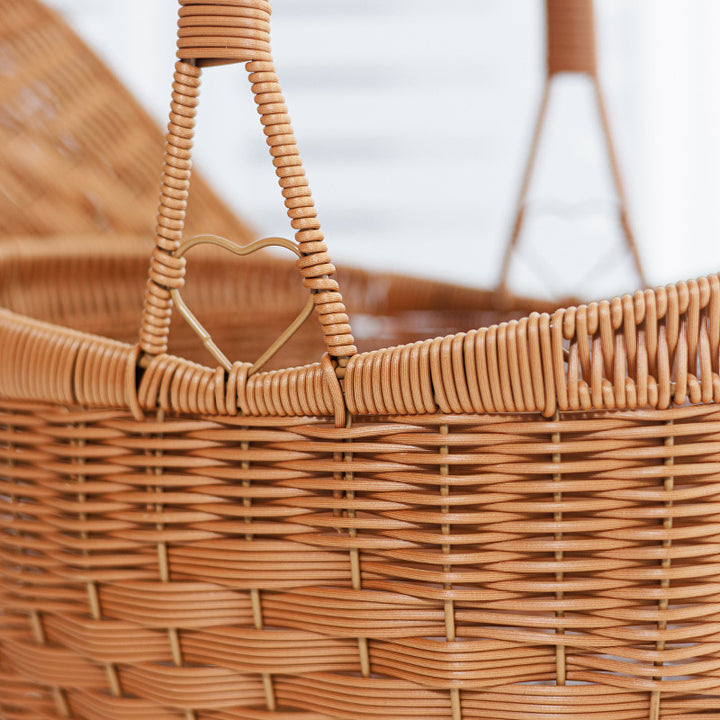 Woven Rattan Utility Basket Kalsten