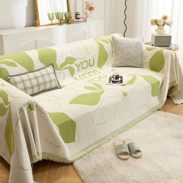 Decorative Floral Throw Blanket