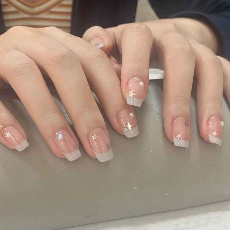 Ombre Press-On Nails with Glossy Finish Kalsten