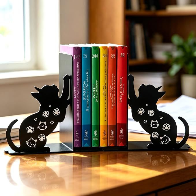 Decorative Cat Bookends