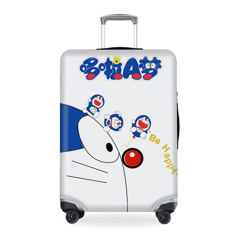 Unisex children's suitcase with reinforced hard shell, telescopic handle and Kuromi motif Kalsten