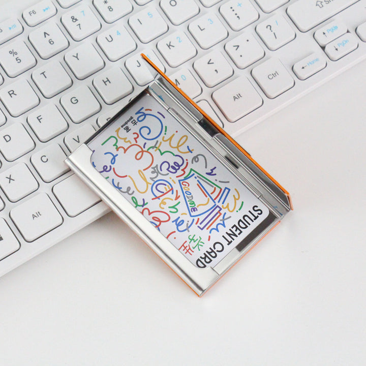 Stylish Leather Business Card Holder