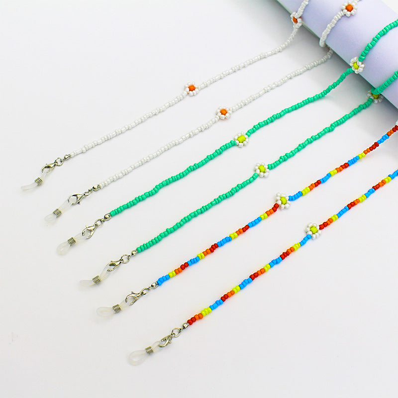 Floral Beaded Eyewear Chain Kalsten