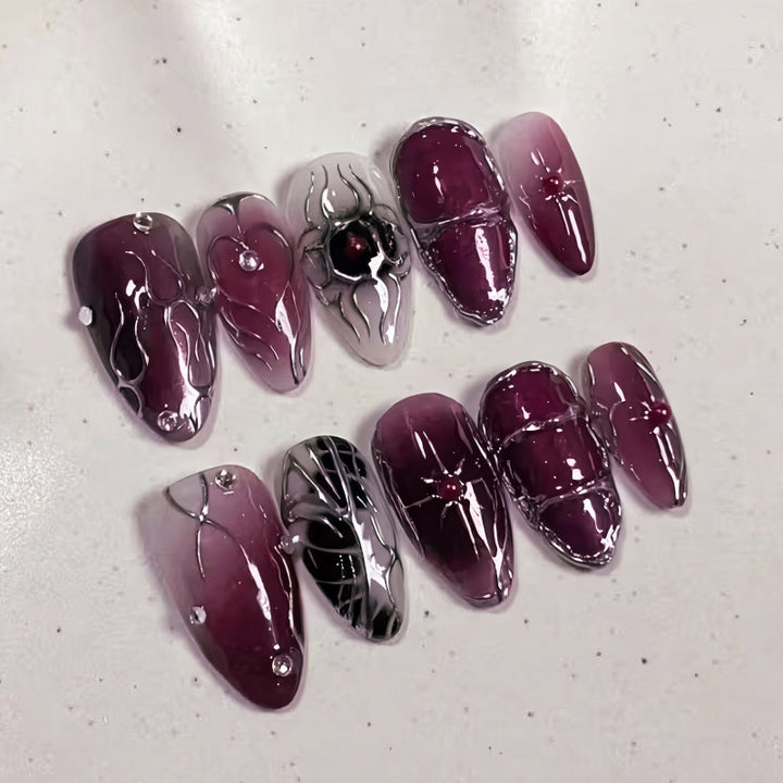 Artistic Gothic Press-On Nails
