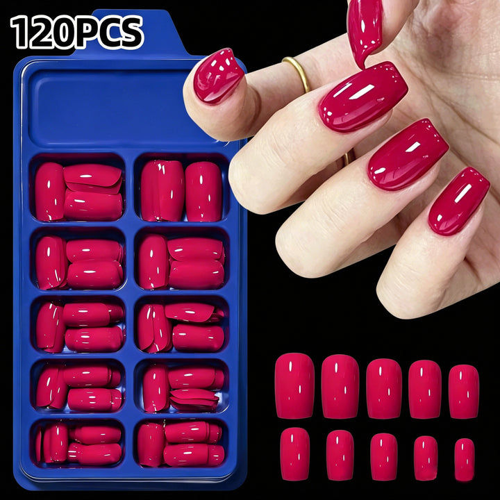 Premium Glossy Press-On Nail Tips Kalsten