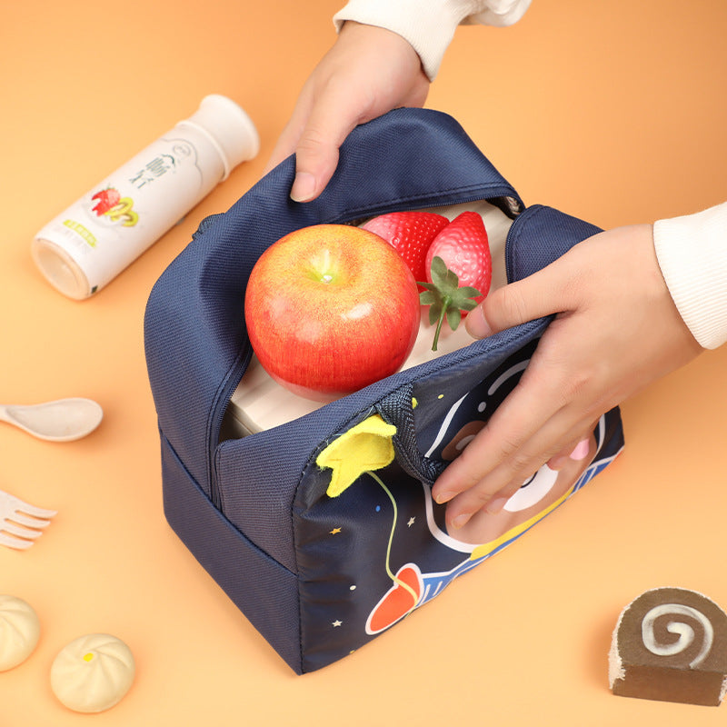 Cute Panda-Themed Insulated Lunch Bag