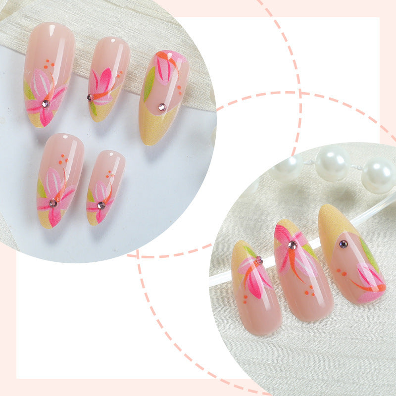 Elegant Floral Nail Art Set Kalsten