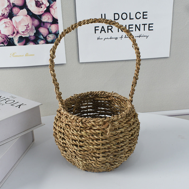 Handwoven Decorative Flower Basket Kalsten