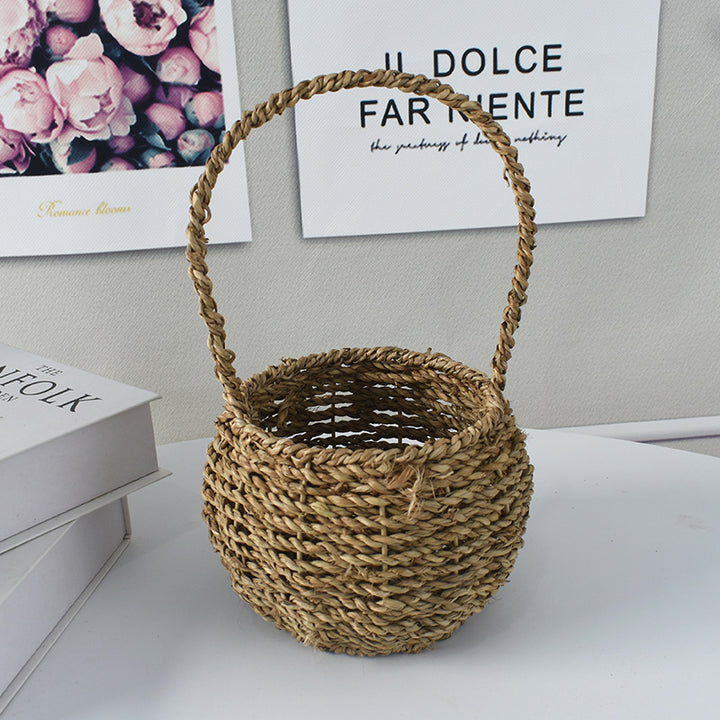 Handwoven Decorative Flower Basket Kalsten