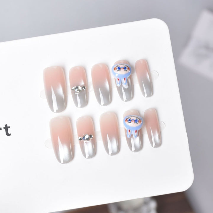 Premium Jellyfish-Themed Press-On Nail Set Kalsten