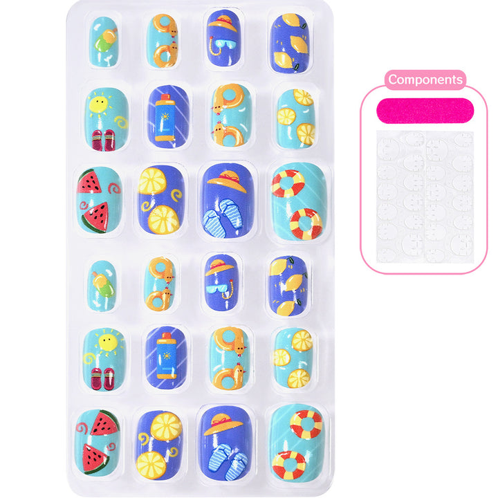 Creative Cartoon-Themed Press-On Nail Collection Kalsten