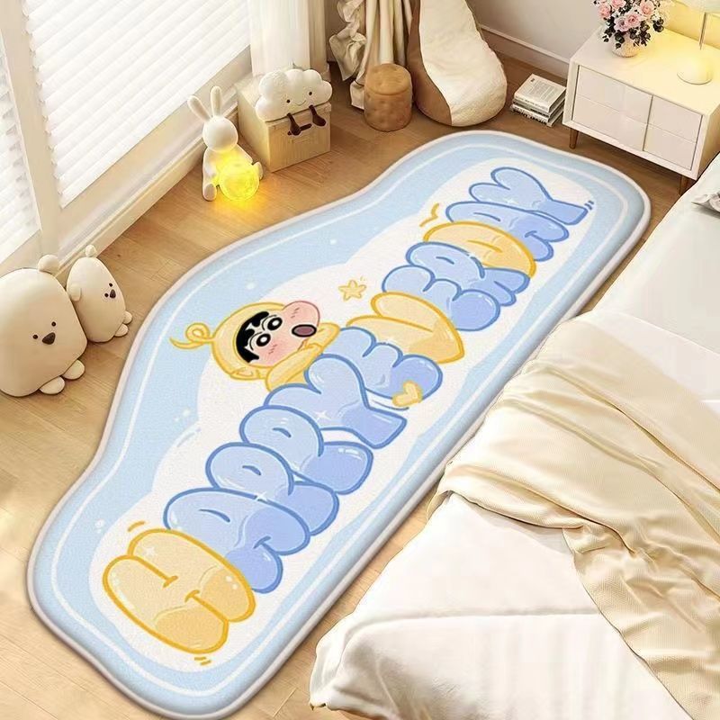 Cartoon-Themed Plush Area Rug