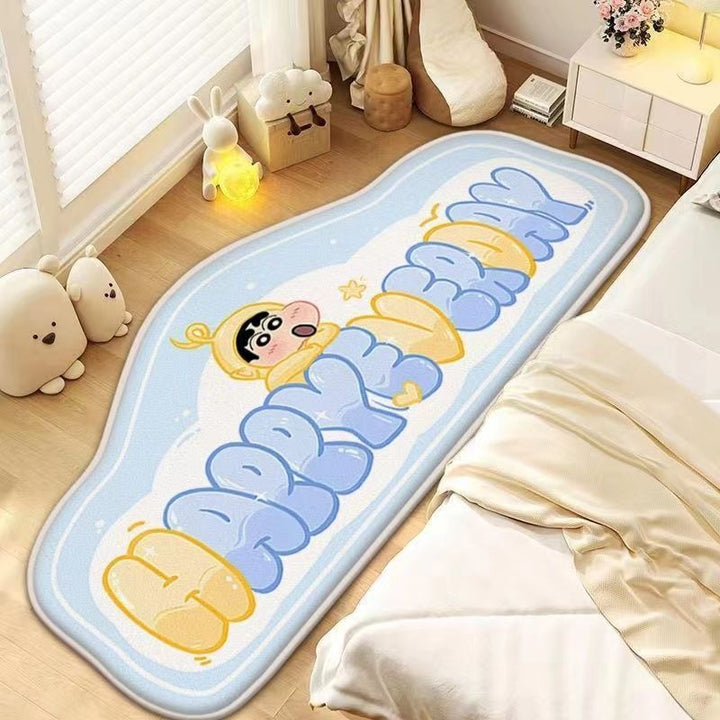 Cartoon-Themed Plush Area Rug
