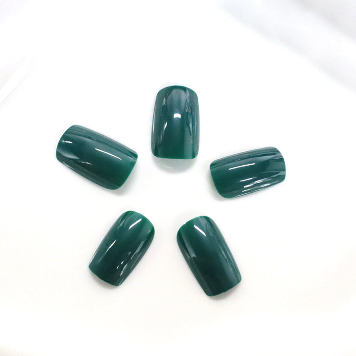Glossy Square Tip Nail Art Kalsten