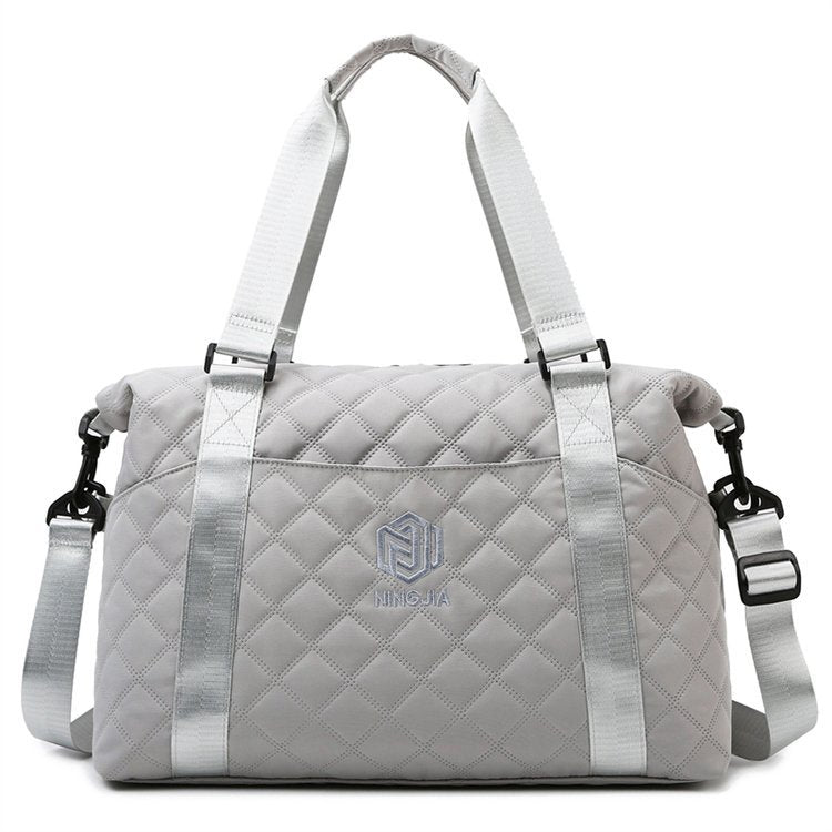 Quilted Travel Duffel Bag