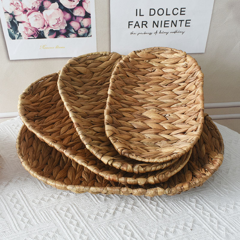 Natural Woven Serving Tray Kalsten