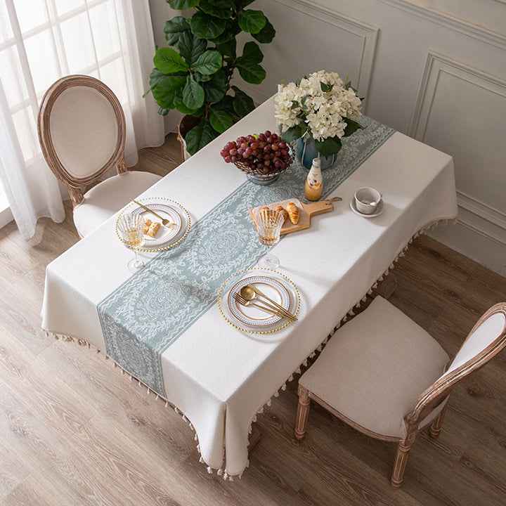 Bohemian Tassel Table Runner