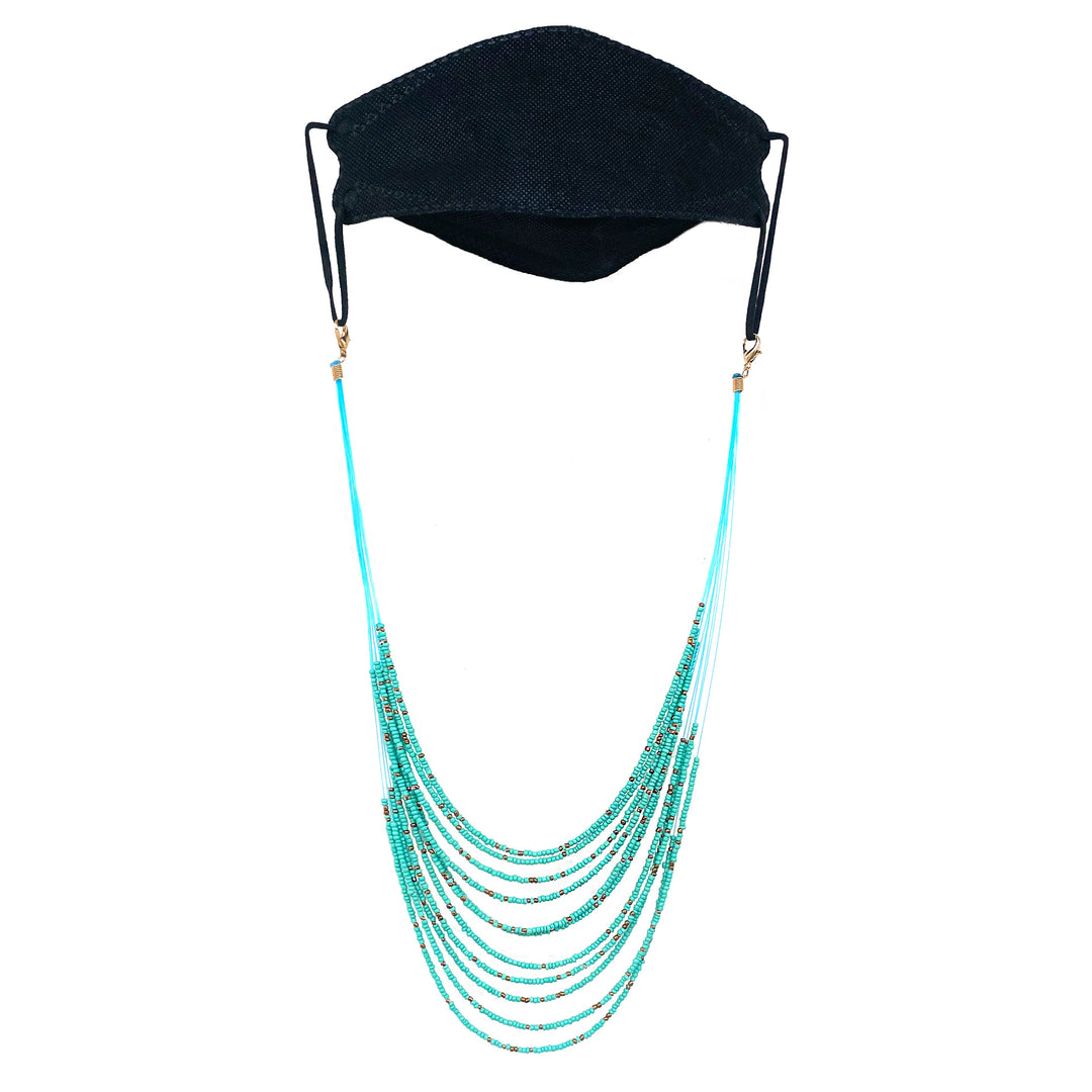 Multilayered Beaded Necklace Kalsten