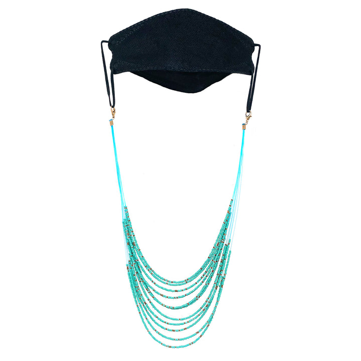 Multi-Strand Beaded Necklace Kalsten