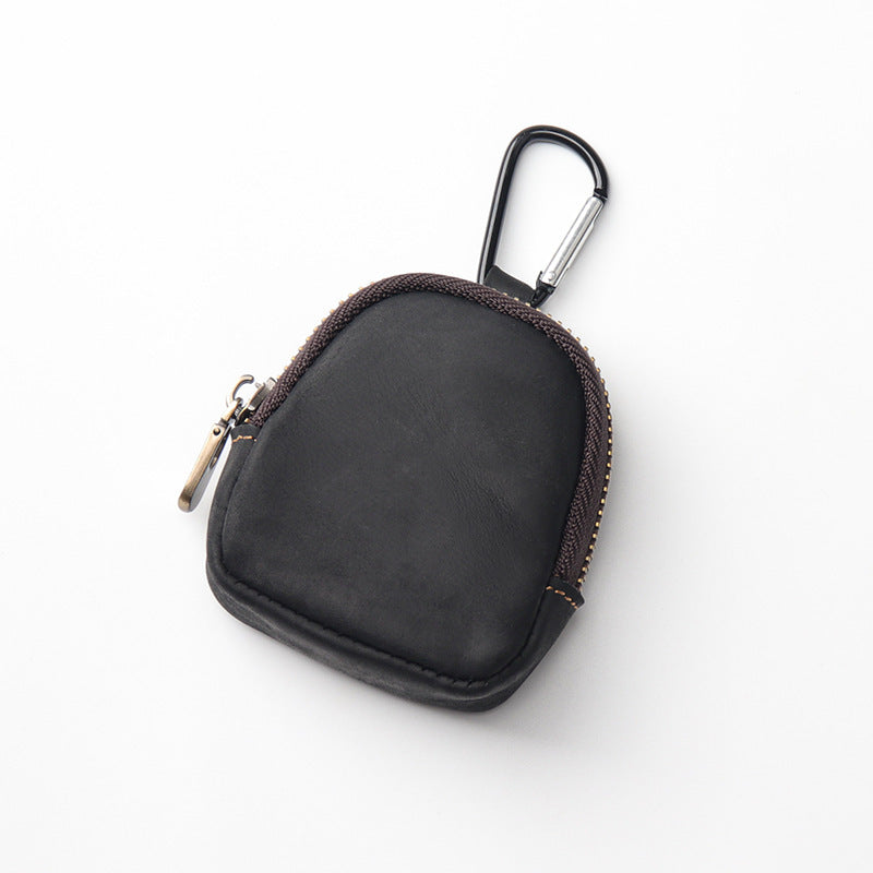 Compact Leather Coin Holder