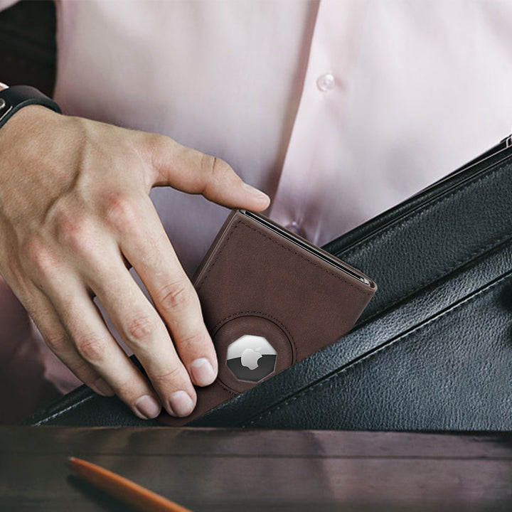 Compact RFID-Blocking Leather Cardholder Kalsten