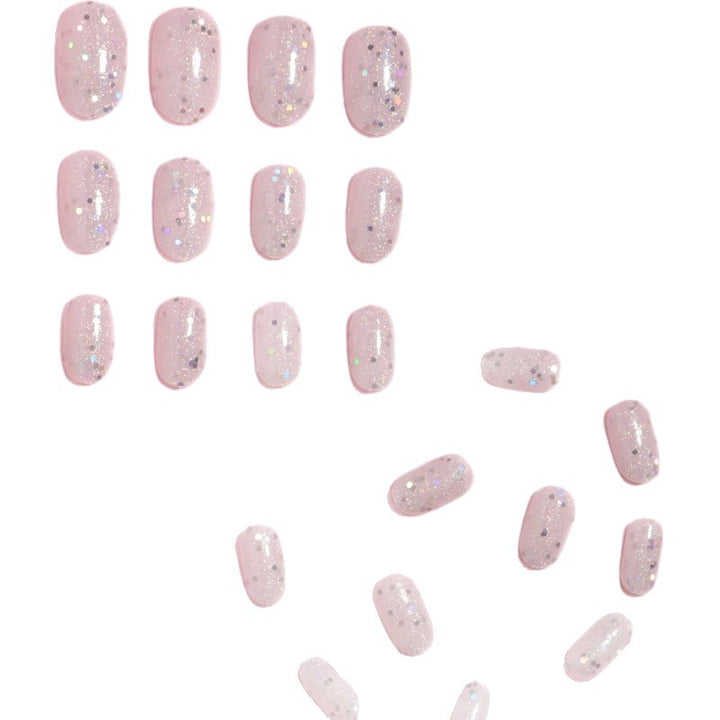 Glamorous Glittering Press-On Nail Set Kalsten