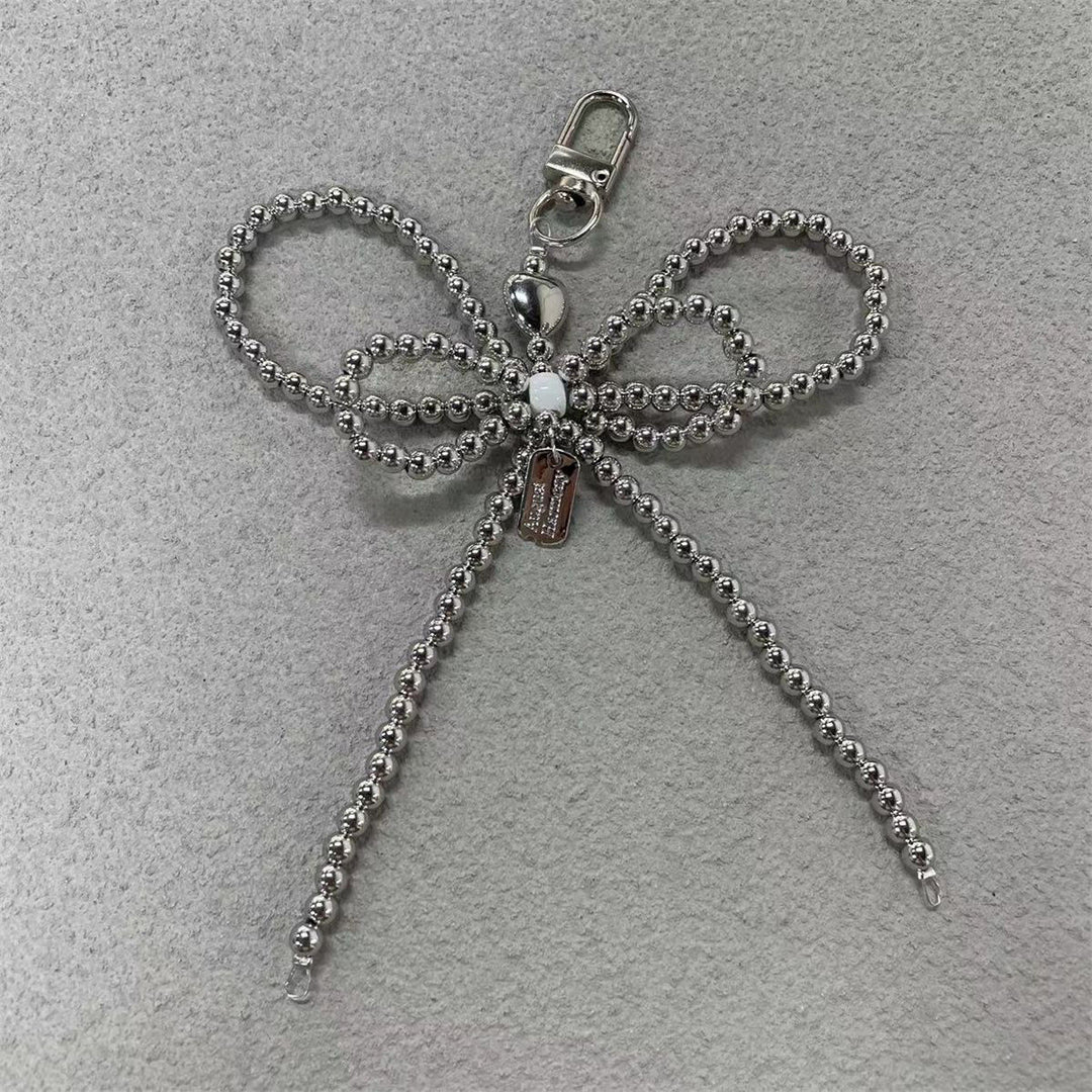 Decorative Beaded Bow Keychain Kalsten 1790135272