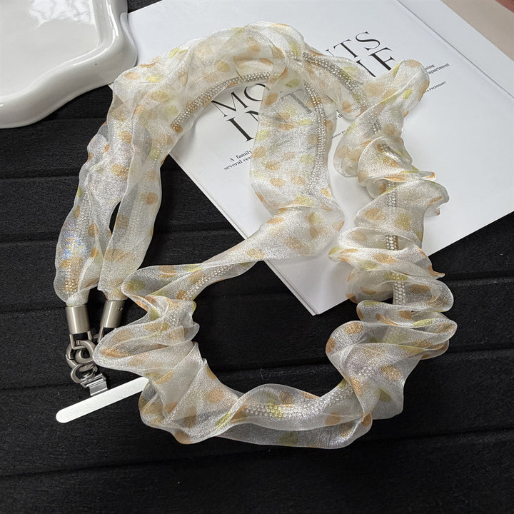Decorative Crystal-Accented Eyewear Lanyard Kalsten