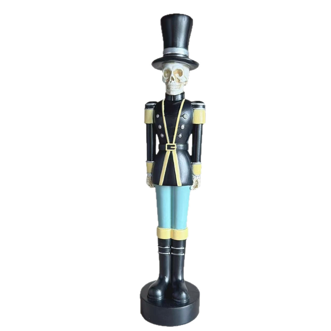 Decorative skeleton figure in military look Kalsten