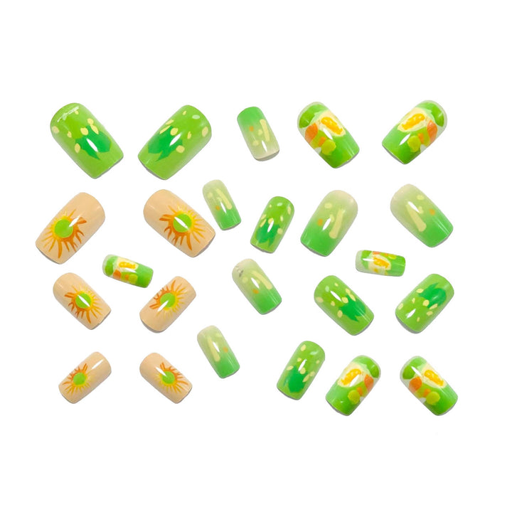 Artificial Nails in Lively Fruit Design Kalsten