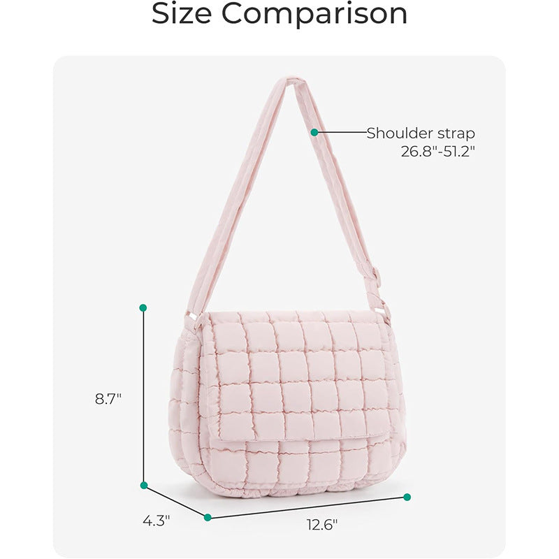 Padded shoulder bag with stylish design Kalsten