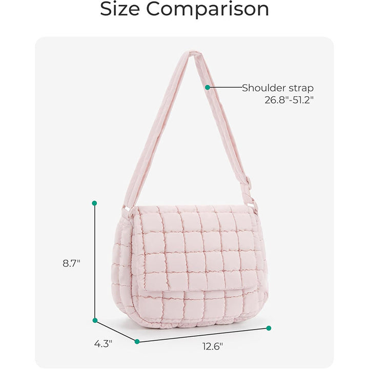 Padded shoulder bag with stylish design Kalsten