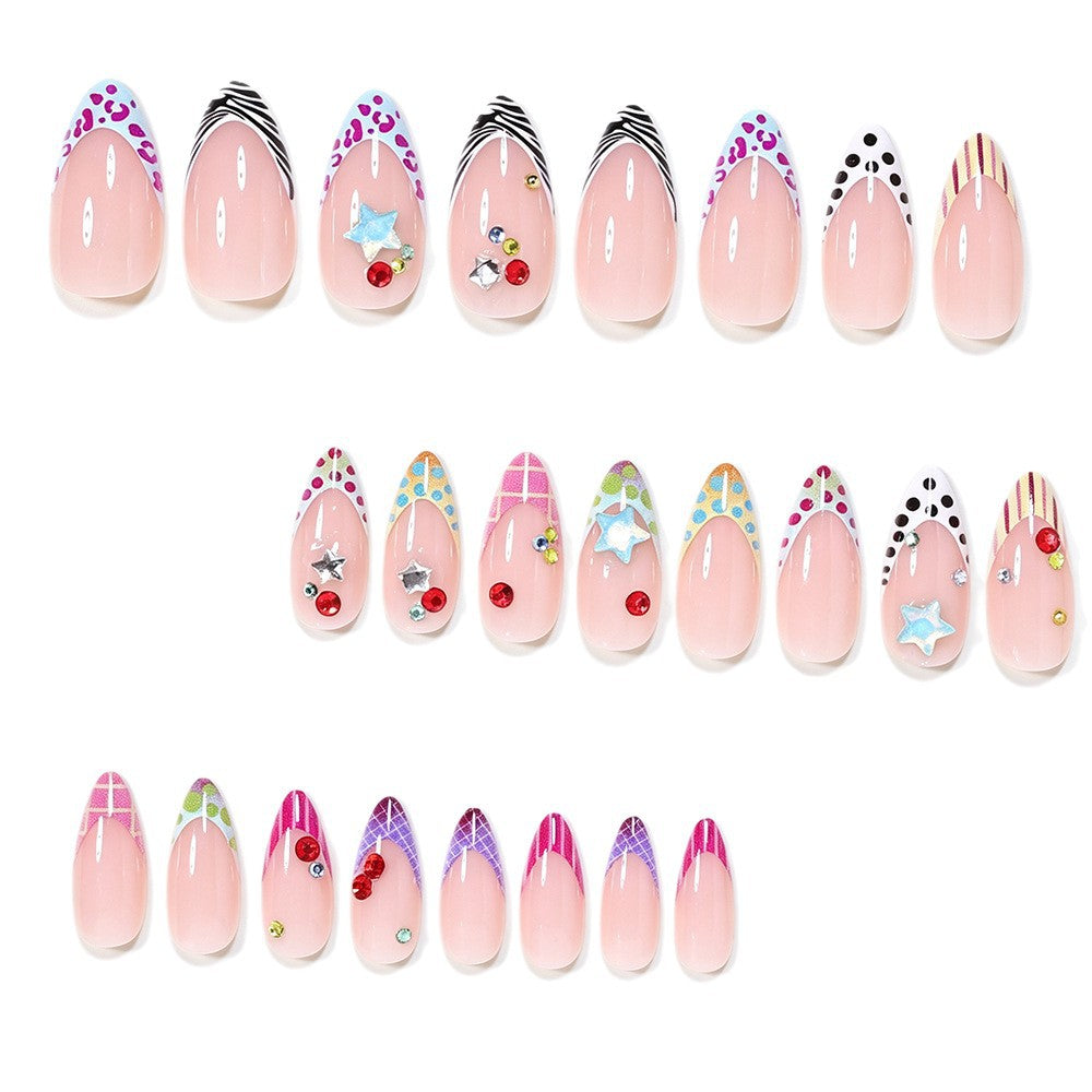 Artistic Themed Press-On Nail Set Kalsten