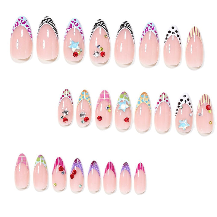 Artistic Themed Press-On Nail Set Kalsten