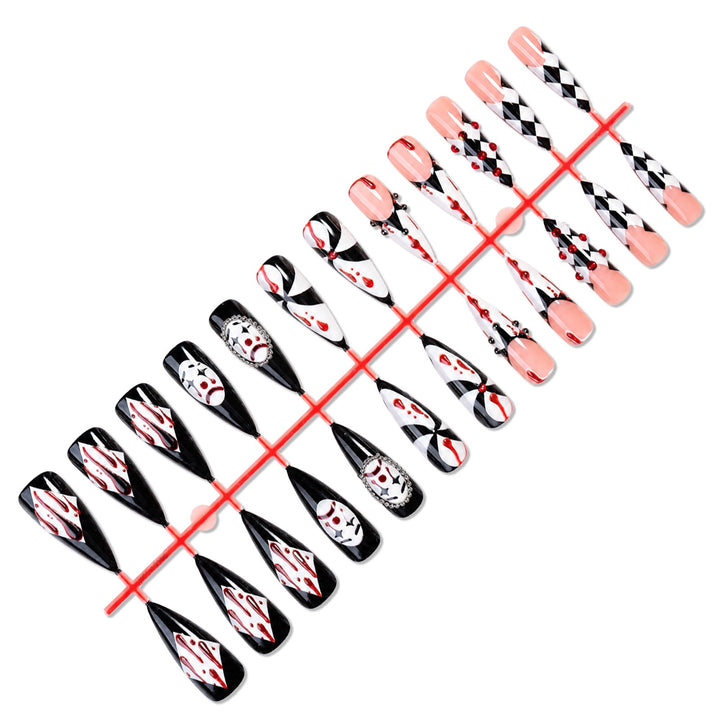 Artificial nails with creative patterns Kalsten