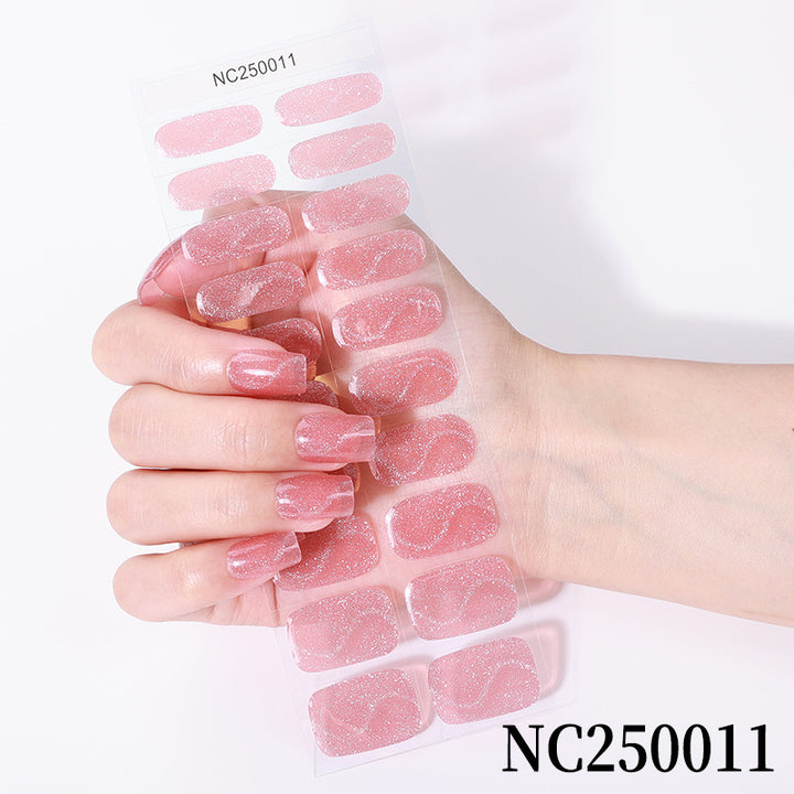 Glitter Gel Nail Wraps