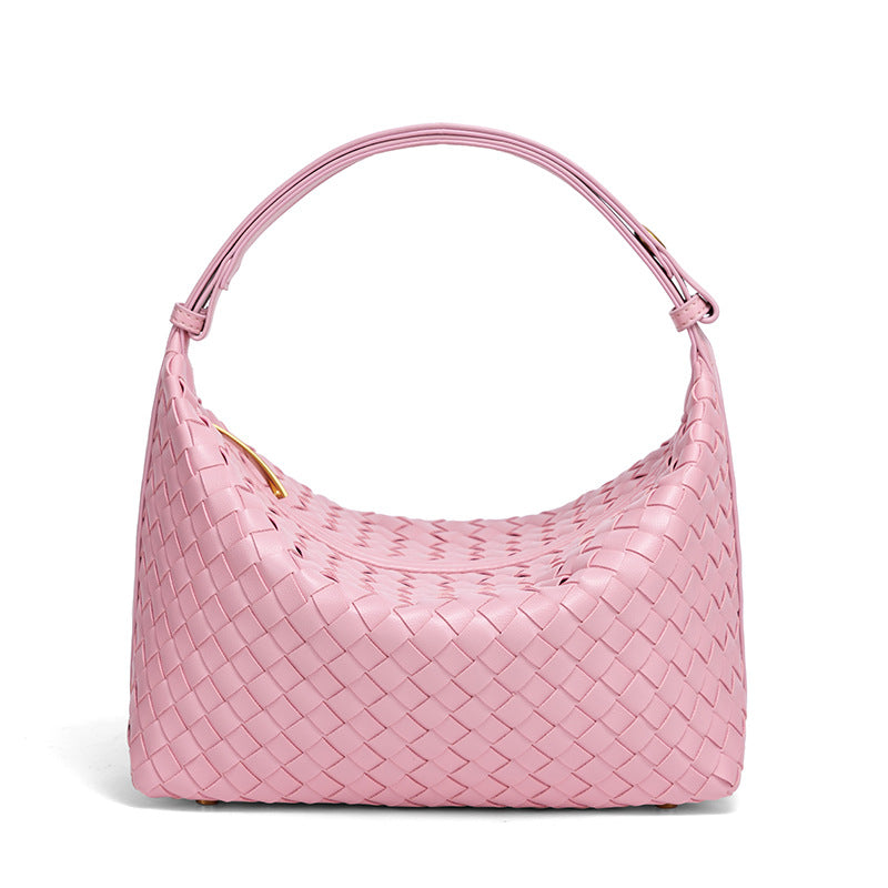 Braided Vegan Leather Shoulder Bag Kalsten