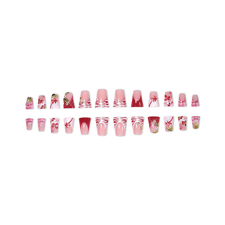 Floral Design Press-On Nail Extensions Kalsten