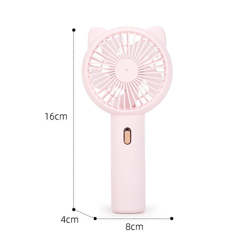 Women's Portable Mini Fan with Cat Ears Kalsten