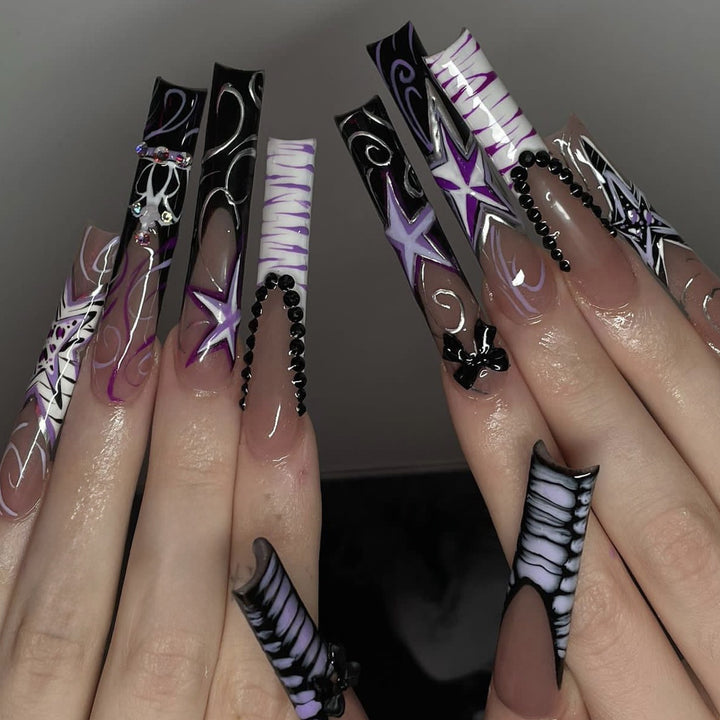 Artistic Themed Nail Tip Set Kalsten