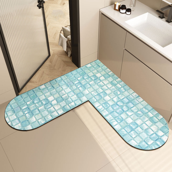 Memory Foam U-Shaped Bath Mat
