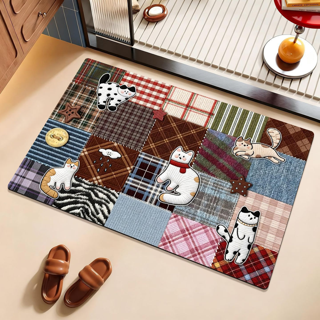 Decorative Dog Themed Area Mat for Home