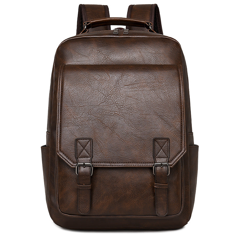 Stylish Leather Backpack Kalsten