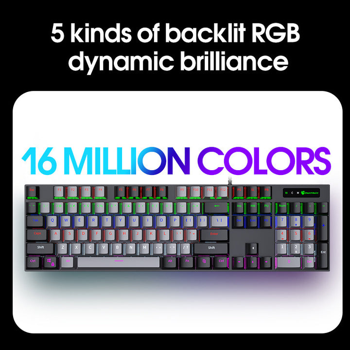 Ergonomic RGB Mechanical Gaming Keyboard Kalsten