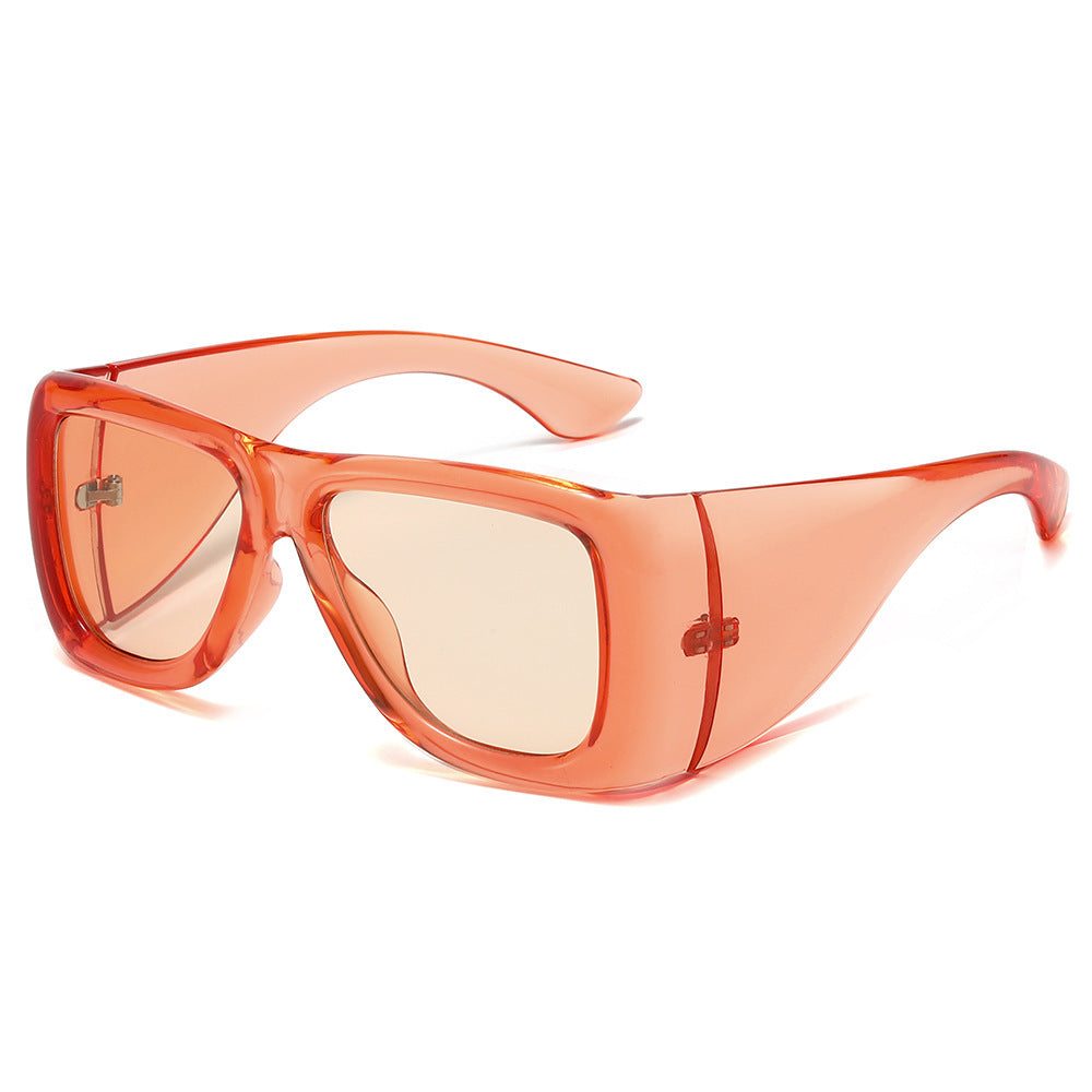 Oversized Fashion-Driven Shield Sunglasses Kalsten