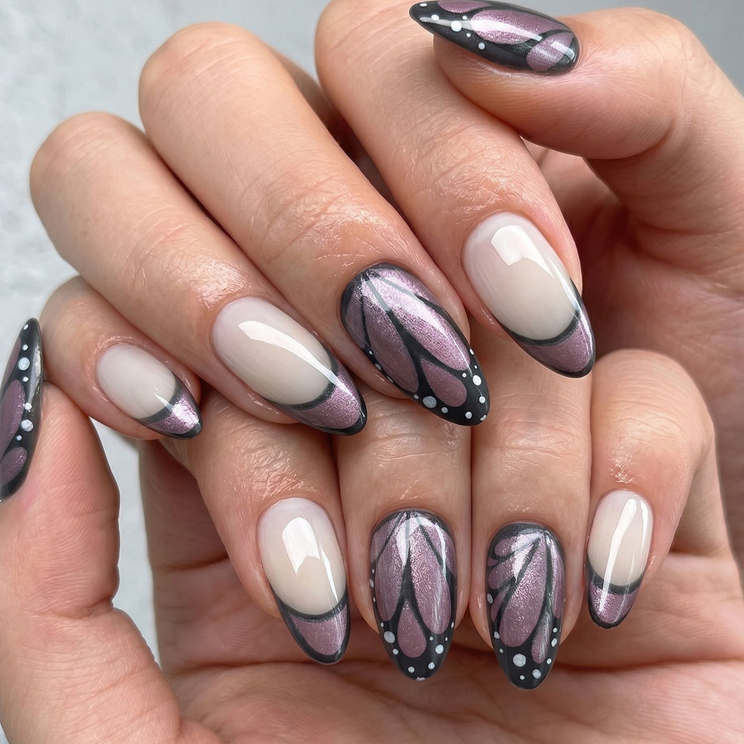 Artistic Decorative Press-On Nails